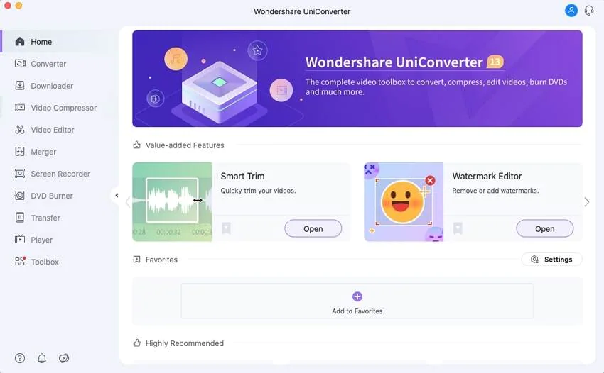 Wondershare UniConverter MacOS Cracked